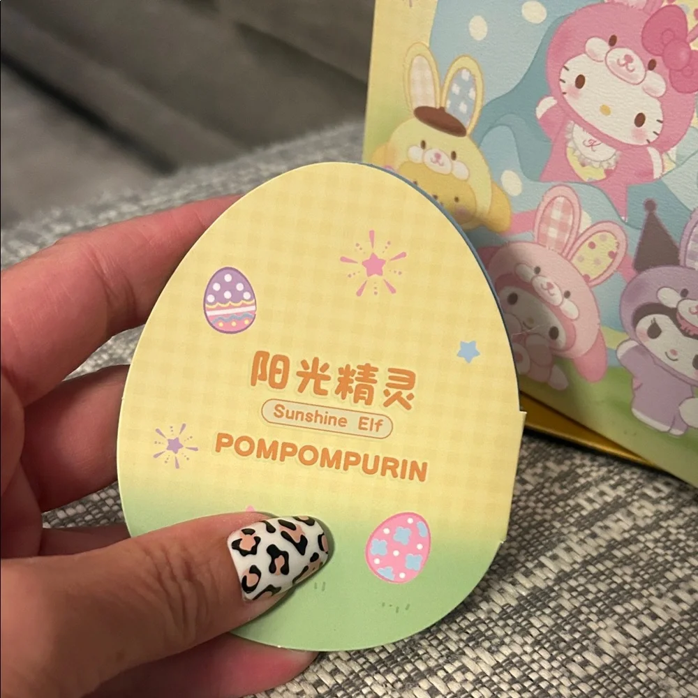 Sanrio Elf Bunny Baby Plush Bag Charm-Pompompurin